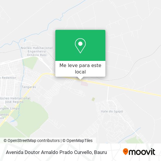 Avenida Doutor Arnaldo Prado Curvello mapa