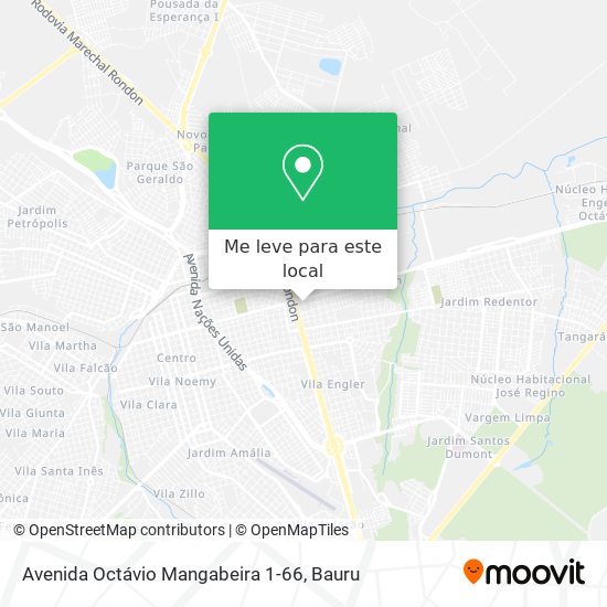 Avenida Octávio Mangabeira 1-66 mapa