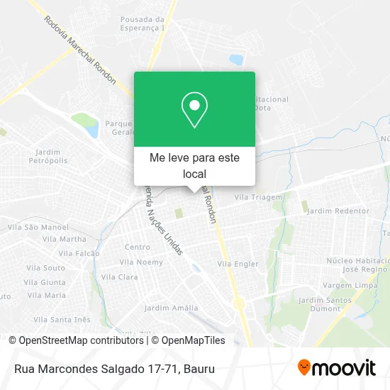 Rua Marcondes Salgado 17-71 mapa