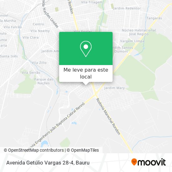 Avenida Getúlio Vargas 28-4 mapa