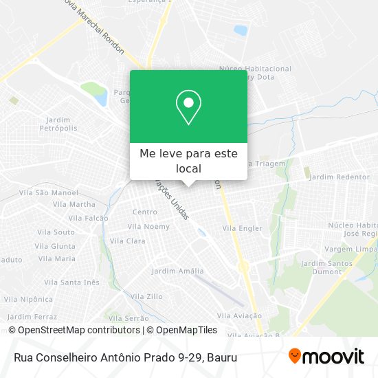 Rua Conselheiro Antônio Prado 9-29 mapa