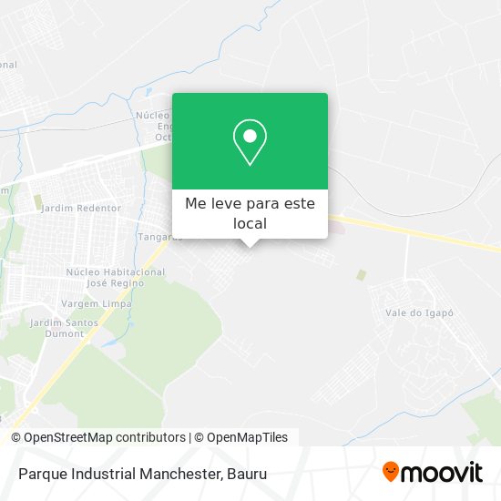 Parque Industrial Manchester mapa
