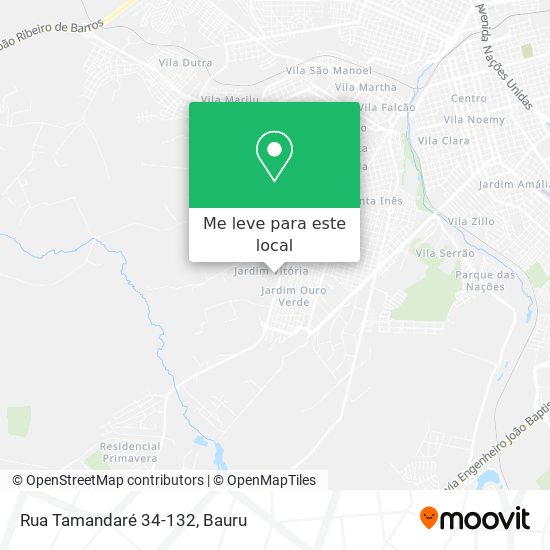 Rua Tamandaré 34-132 mapa