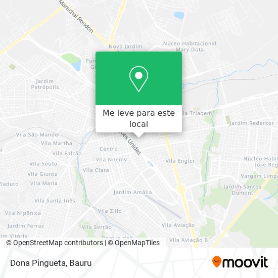 Dona Pingueta mapa