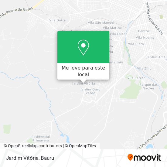Jardim Vitória mapa