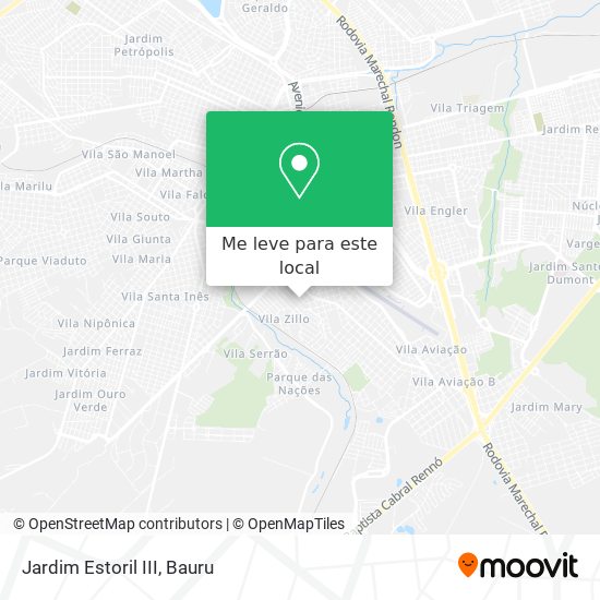 Jardim Estoril III mapa