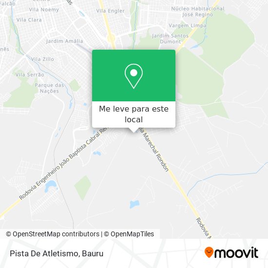 Pista De Atletismo mapa