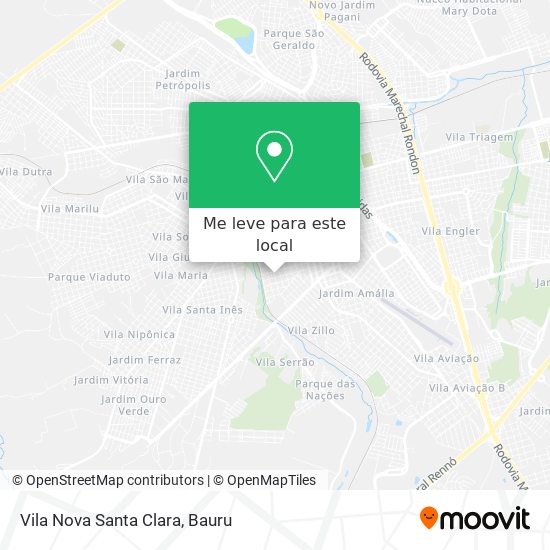 Vila Nova Santa Clara mapa