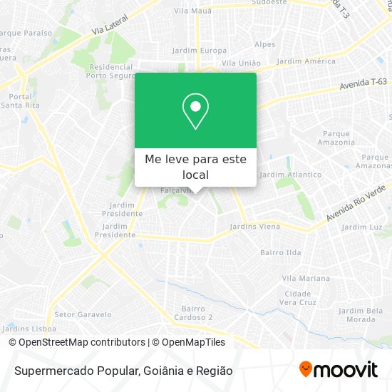 Supermercado Popular mapa