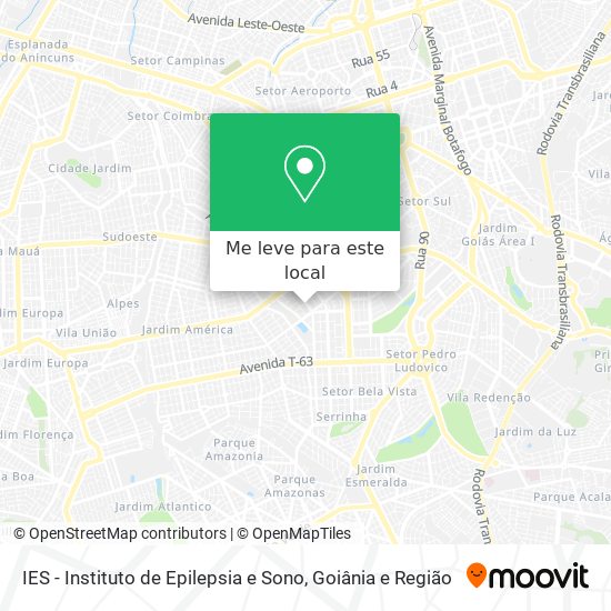 IES - Instituto de Epilepsia e Sono mapa