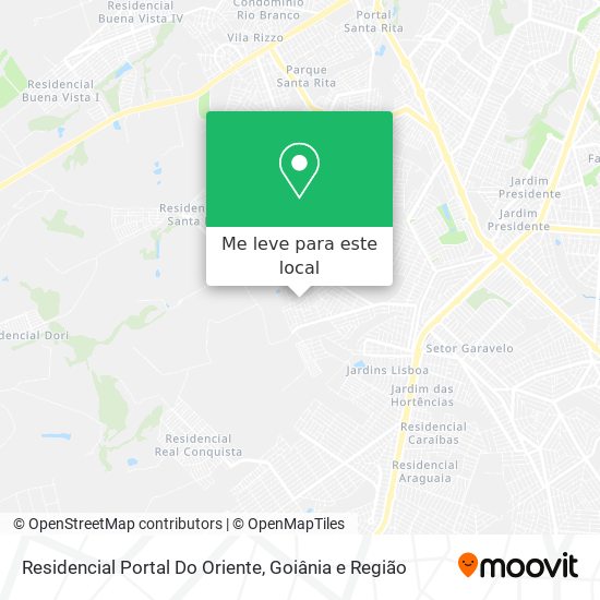 Residencial Portal Do Oriente mapa