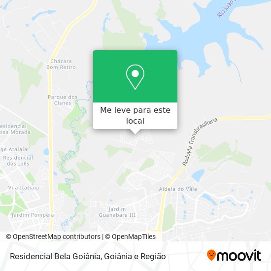 Residencial Bela Goiânia mapa