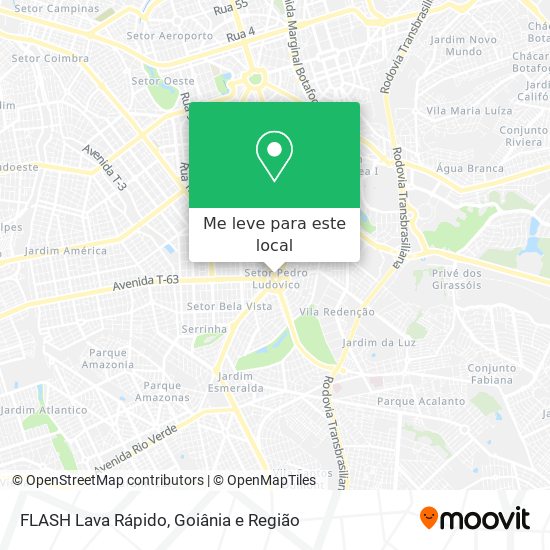 FLASH Lava Rápido mapa