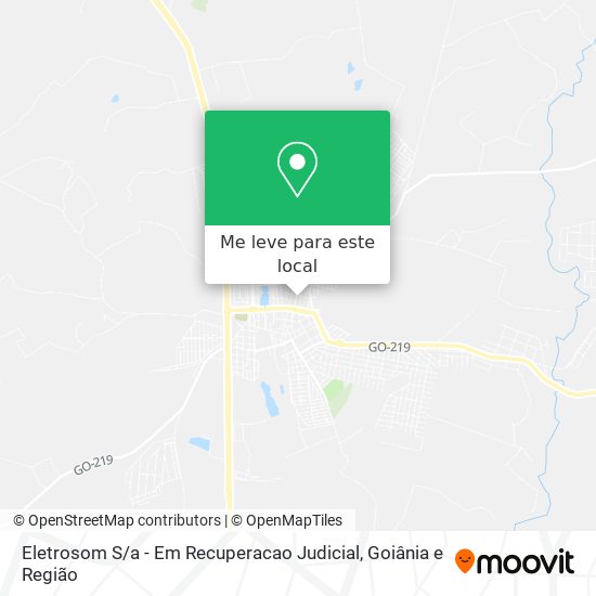 Eletrosom S / a - Em Recuperacao Judicial mapa