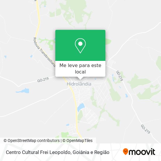Centro Cultural Frei Leopoldo mapa