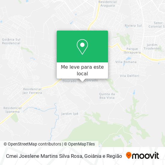 Cmei Joeslene Martins Silva Rosa mapa