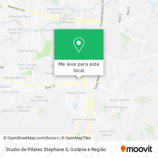 Studio de Pilates Stephane S mapa