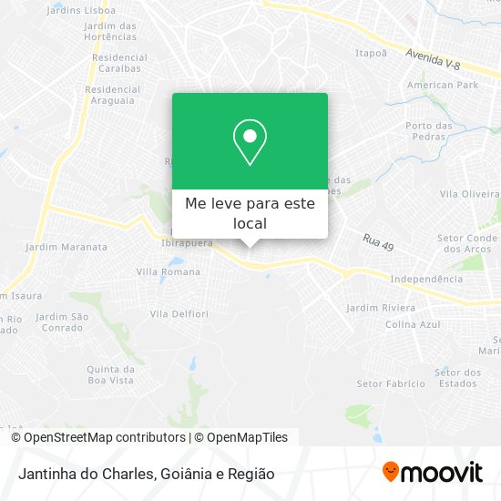 Jantinha do Charles mapa