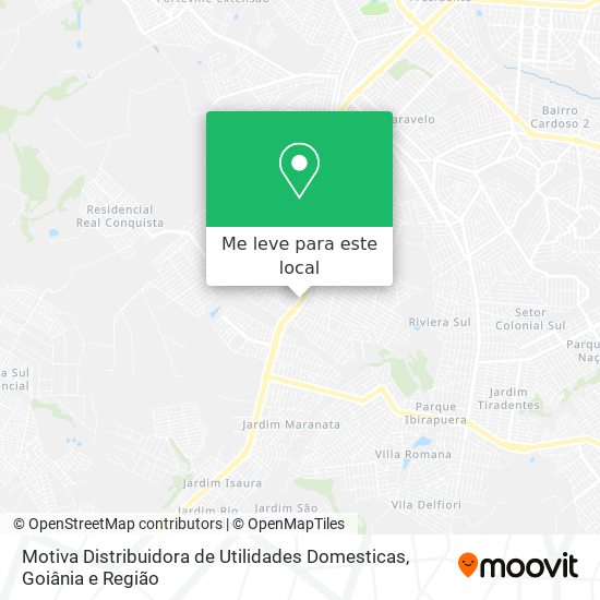 Motiva Distribuidora de Utilidades Domesticas mapa
