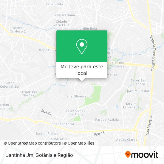 Jantinha Jm mapa