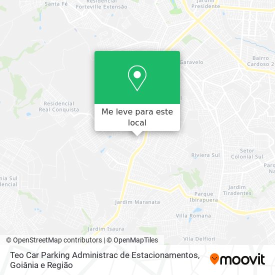 Teo Car Parking Administrac de Estacionamentos mapa