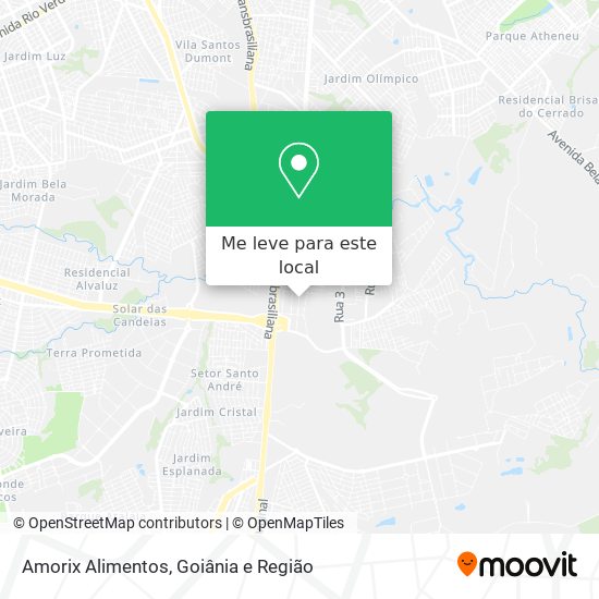 Amorix Alimentos mapa