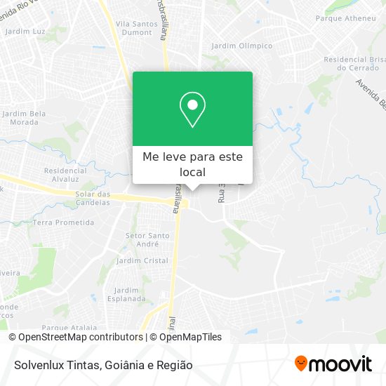 Solvenlux Tintas mapa