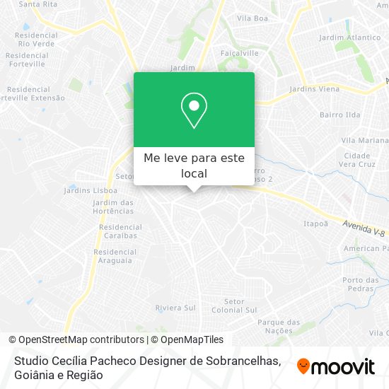 Studio Cecília Pacheco Designer de Sobrancelhas mapa