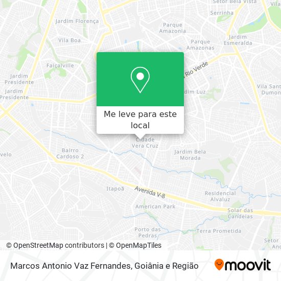 Marcos Antonio Vaz Fernandes mapa