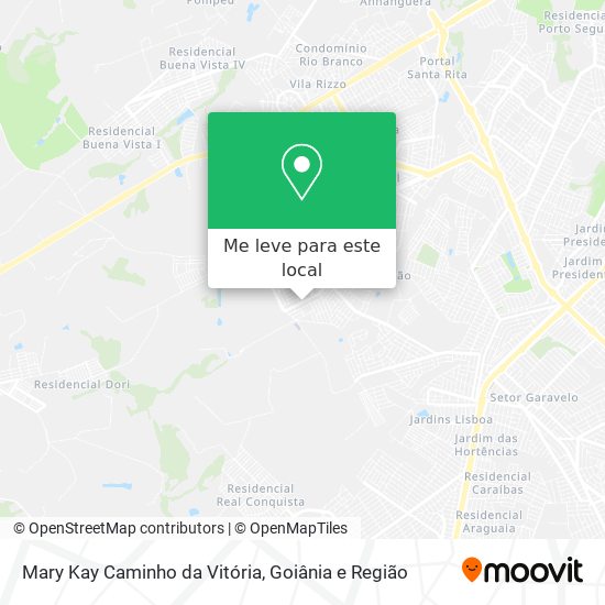 Mary Kay Caminho da Vitória mapa