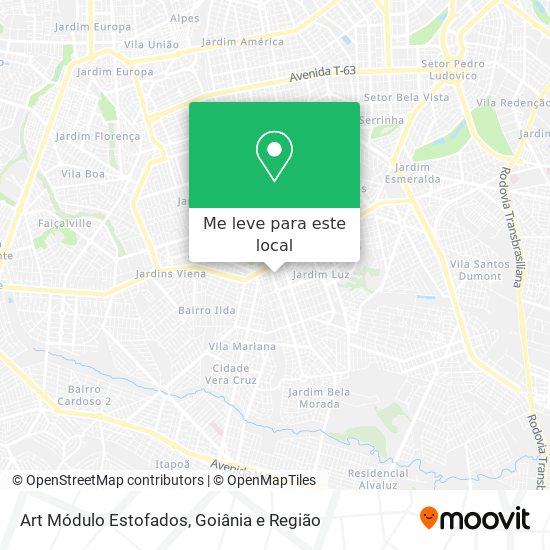 Art Módulo Estofados mapa