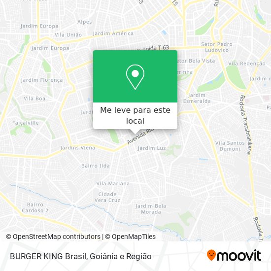 BURGER KING Brasil mapa
