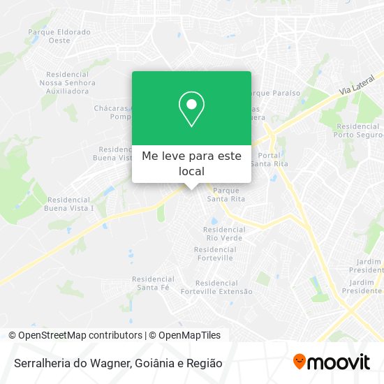 Serralheria do Wagner mapa