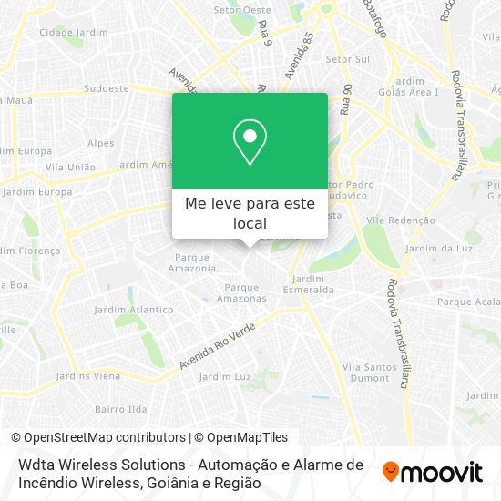 Wdta Wireless Solutions - Automação e Alarme de Incêndio Wireless mapa