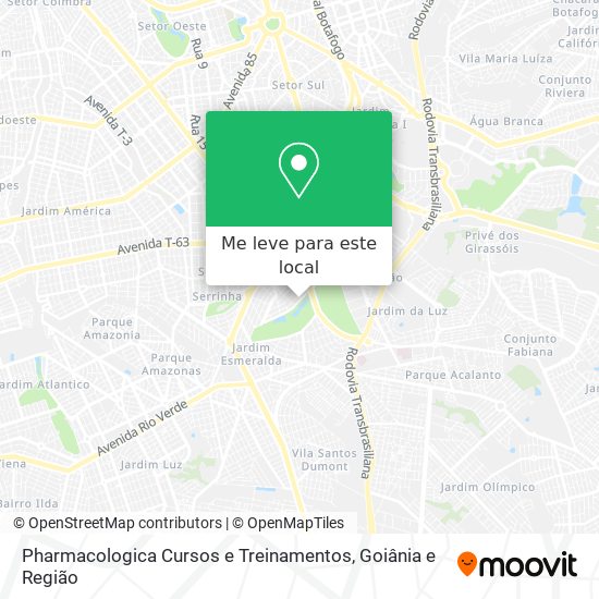 Pharmacologica Cursos e Treinamentos mapa