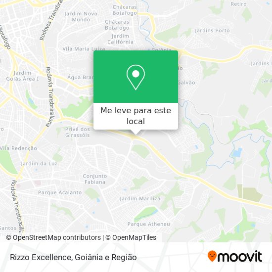 Rizzo Excellence mapa
