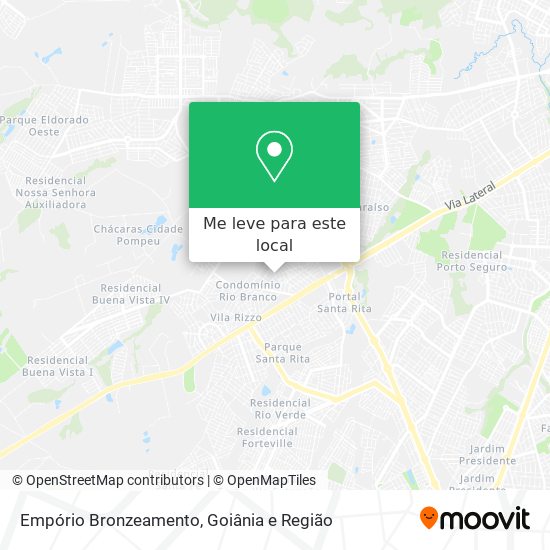 Empório Bronzeamento mapa