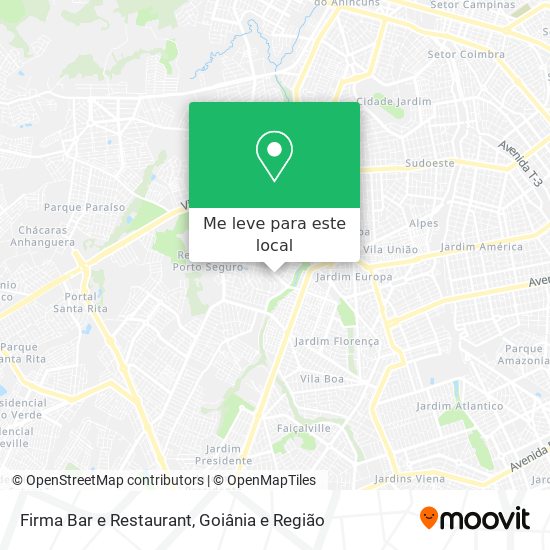 Firma Bar e Restaurant mapa
