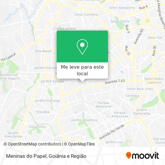 Meninas do Papel mapa