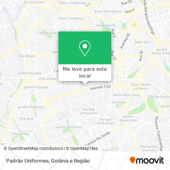 Padrão Uniformes mapa