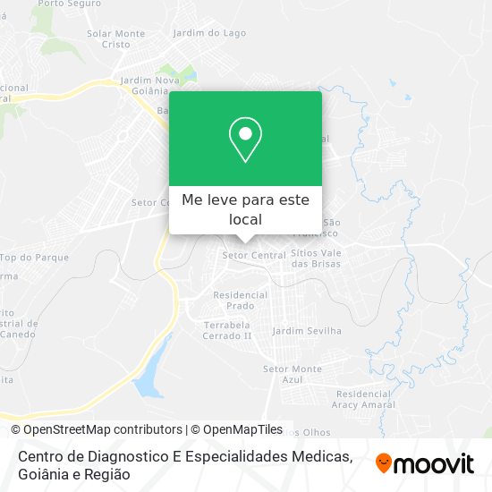 Centro de Diagnostico E Especialidades Medicas mapa