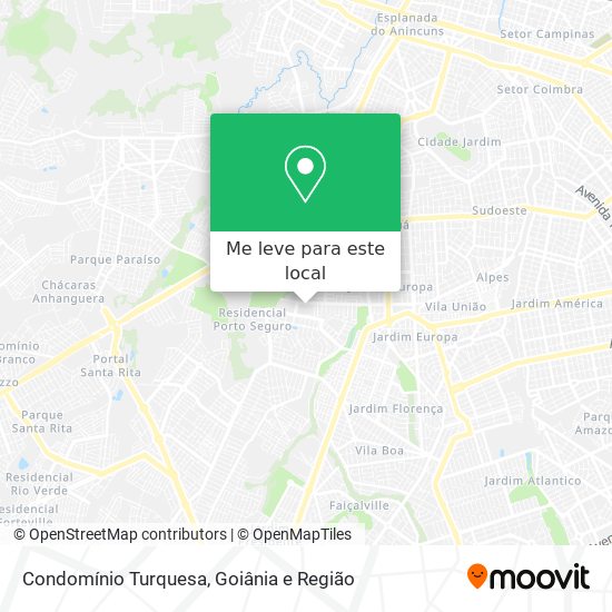 Condomínio Turquesa mapa