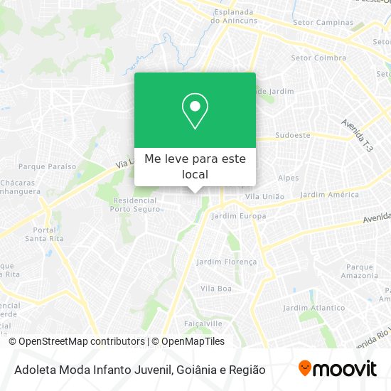 Adoleta Moda Infanto Juvenil mapa
