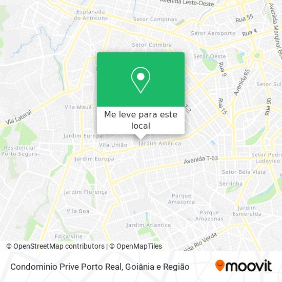 Condominio Prive Porto Real mapa
