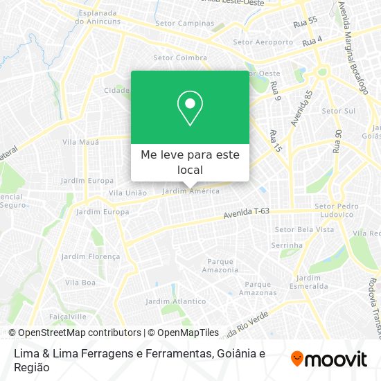 Lima & Lima Ferragens e Ferramentas mapa