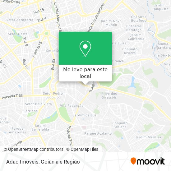 Adao Imoveis mapa