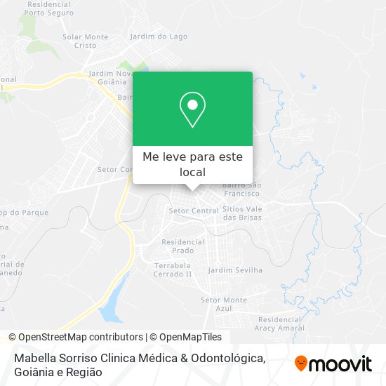 Mabella Sorriso Clinica Médica & Odontológica mapa