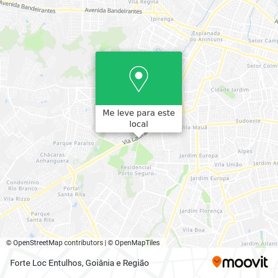 Forte Loc Entulhos mapa