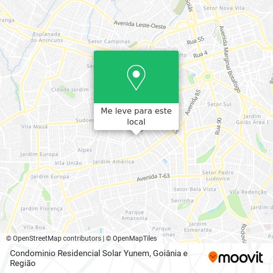 Condominio Residencial Solar Yunem mapa