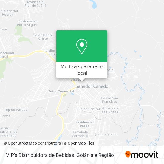 VIP's Distribuidora de Bebidas mapa